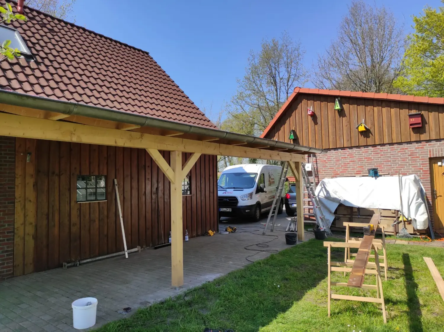 Carport von Zimmerei Dennis Martens